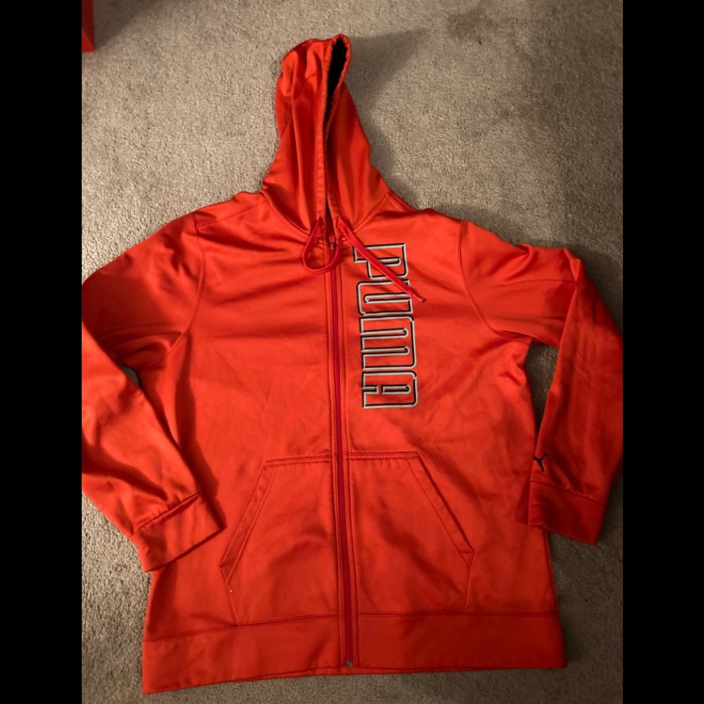 Puma zip up hoodie